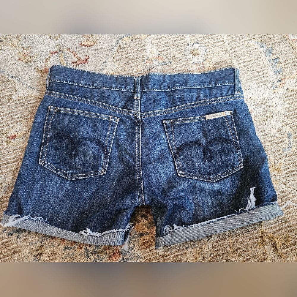 Mavi Zoe Cut Off Jean Shorts Sz 31 With 6" Inseam